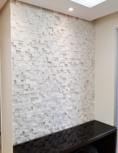 Parede 3D de Gesso