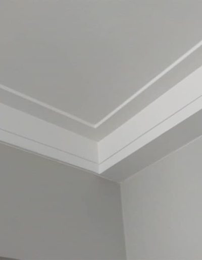 Moldura de gesso para teto